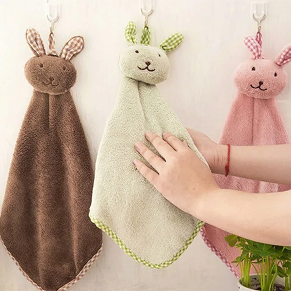 Cute Bunny Coral Fleece Hand Towel Kitchen Hanger Washcloth Fashion Lovely NSV775
Cute Bunny Coral Fleece Hand Towel Kitchen Hanger Washcloth Fashion Lovely NSV775