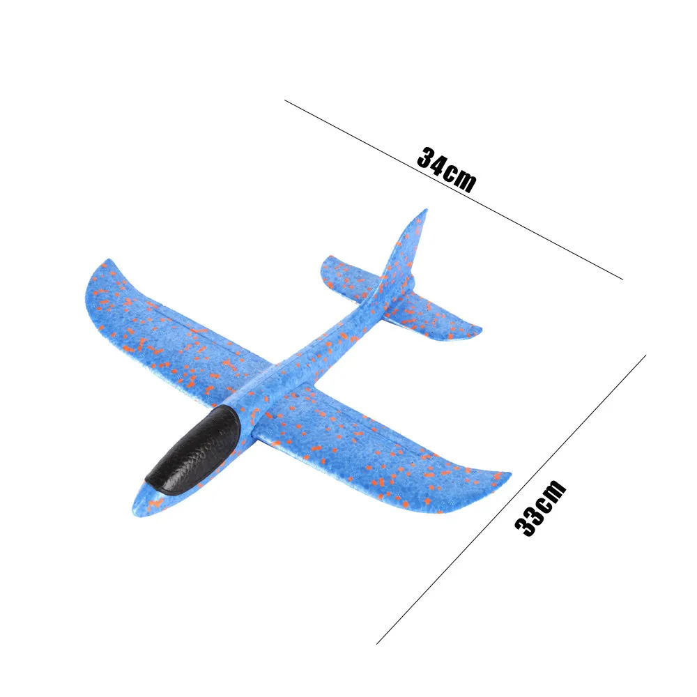 Hand Throwing Two-Color Throwing Glider Airplane DIY Inertia Children Indoor And Outdoor Launching Toy Model Boys Juguetes Gifts
Hand Throwing Two-Color Throwing Glider Airplane DIY Inertia Children Indoor And Outdoor Launching Toy Model Boys Juguetes Gifts