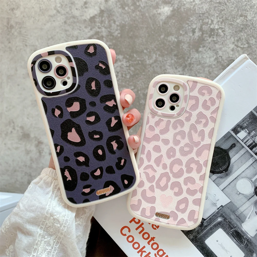 Cute Leopard Print Zebra Phone Case For iPhone 12 11 Pro Max XR XS Max 7 8 Plus 12mini 13Pro Matte Animal Pattern Soft TPU Cover
Cute Leopard Print Zebra Phone Case For iPhone 12 11 Pro Max XR XS Max 7 8 Plus 12mini 13Pro Matte Animal Pattern Soft TPU Cover