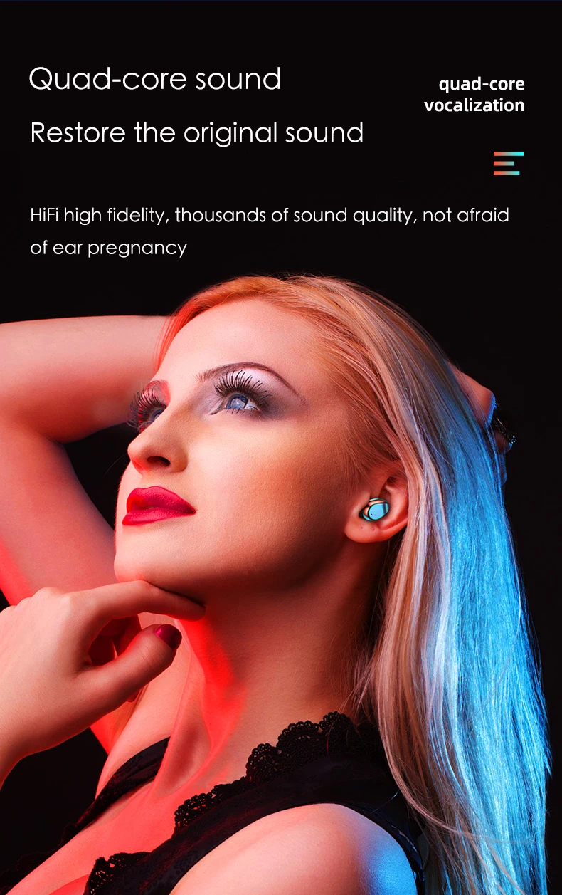 New F9 Wireless Headphones Bluetooth 5.0 Waterproof Bluetooth Earphone gaming headset draadloze oordopjes for samsung honor phon
New F9 Wireless Headphones Bluetooth 5.0 Waterproof Bluetooth Earphone gaming headset draadloze oordopjes for samsung honor phon