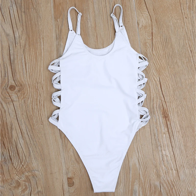 Women Sexy Side Criss Cross Plunge One Piece Swimwear Backless Monokini Hot Swimsuit Bandage Bathing Suits Beachwear Swim Wear
Women Sexy Side Criss Cross Plunge One Piece Swimwear Backless Monokini Hot Swimsuit Bandage Bathing Suits Beachwear Swim Wear
