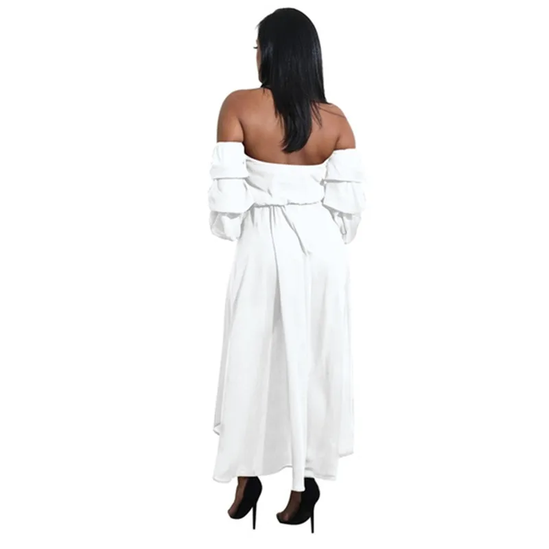 Women Dress Sexy Off Shoulder Dresses 2020 New Fashion 3/4 Sleeve Backless Summer Femme Clothing
Women Dress Sexy Off Shoulder Dresses 2020 New Fashion 3/4 Sleeve Backless Summer Femme Clothing