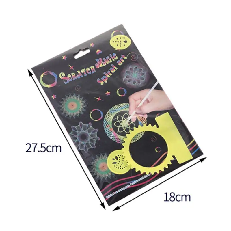 Scratch Paper Art Set for Kids, 5Pcs Rainbow Magic Scratch Off Arts Black Scratch Off Art with 3 Rules for Boys Girls Birthday P
Scratch Paper Art Set for Kids, 5Pcs Rainbow Magic Scratch Off Arts Black Scratch Off Art with 3 Rules for Boys Girls Birthday P