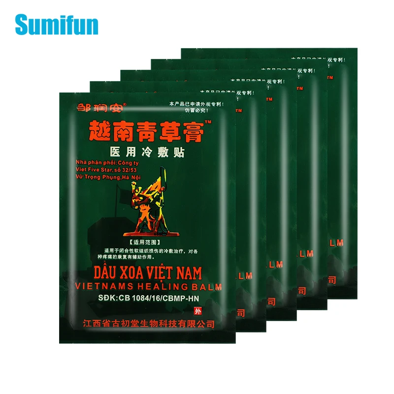 40pcs Vietnam Pain Relief Patch For Back Neck Knee Lumbar Ache Joints Orthopedic Arthritis Plaster Herbal Medical Sticker C2357
40pcs Vietnam Pain Relief Patch For Back Neck Knee Lumbar Ache Joints Orthopedic Arthritis Plaster Herbal Medical Sticker C2357