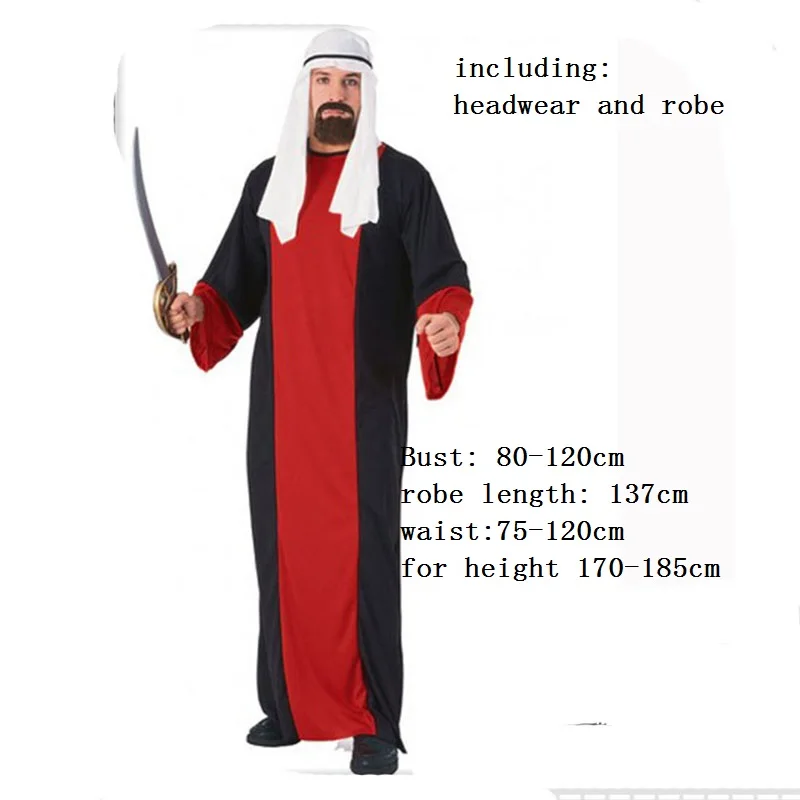 Black Red Man Male Adult Egypt Arab King Cosplay Halloween Costume Party Carnival Christmas Role Play
Black Red Man Male Adult Egypt Arab King Cosplay Halloween Costume Party Carnival Christmas Role Play