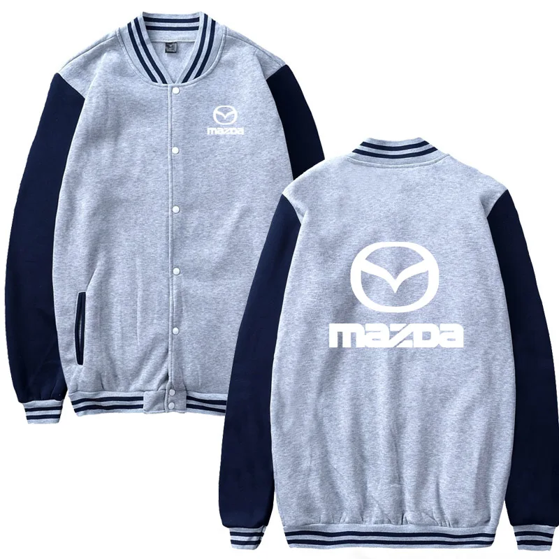 2021 Mens Baseball Jacket Mazda Car Logo Print Casual Harajuku Sweatshirts Mens Baseball uniform Slim Fit Unisex Clothing
2021 Mens Baseball Jacket Mazda Car Logo Print Casual Harajuku Sweatshirts Mens Baseball uniform Slim Fit Unisex Clothing
