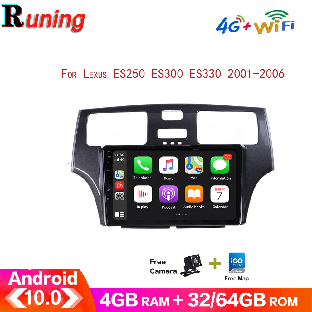 Car Android Radio Stereo Multimedia Player 64G For Lexus ES250 ES300 ES330 2001-2006 Audio Auto Video GPS Navigation Head Unit
Car Android Radio Stereo Multimedia Player 64G For Lexus ES250 ES300 ES330 2001-2006 Audio Auto Video GPS Navigation Head Unit