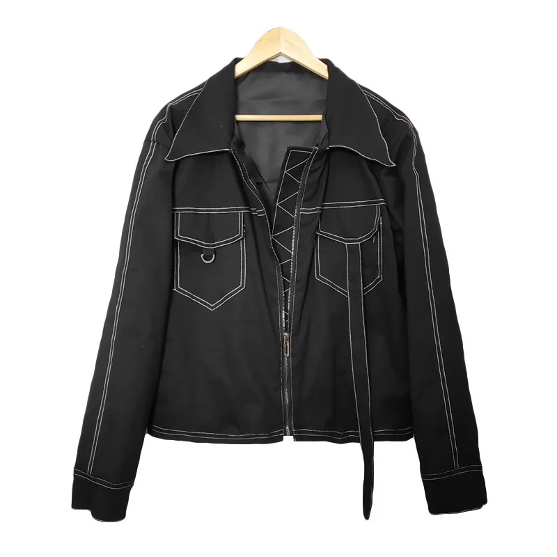 Куртка мужская, короткая, приталенная, XS-5XL, 2020 г., костюмы для певцов больших размеров
Куртка мужская, короткая, приталенная, XS-5XL, 2020 г., костюмы для певцов больших размеров