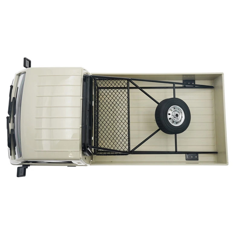 for WPL D12 1/10 RC Truck Car Upgrade Parts Simulation Metal Back Cage Rear Roll Cage with Tire Decoration Part
for WPL D12 1/10 RC Truck Car Upgrade Parts Simulation Metal Back Cage Rear Roll Cage with Tire Decoration Part