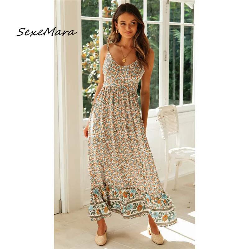 Plus Size 2022 Dress Sexy Bohemian Summer Dresses Floral Print Women Elegant Fashion Dress
Plus Size 2022 Dress Sexy Bohemian Summer Dresses Floral Print Women Elegant Fashion Dress