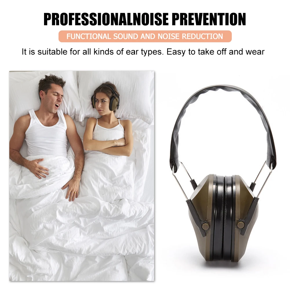 Soundproof Earmuff Anti-Noise Headphone Shooting Headset Hunting Outdoor Sports for Caring Ear Health Portable Elements
Soundproof Earmuff Anti-Noise Headphone Shooting Headset Hunting Outdoor Sports for Caring Ear Health Portable Elements