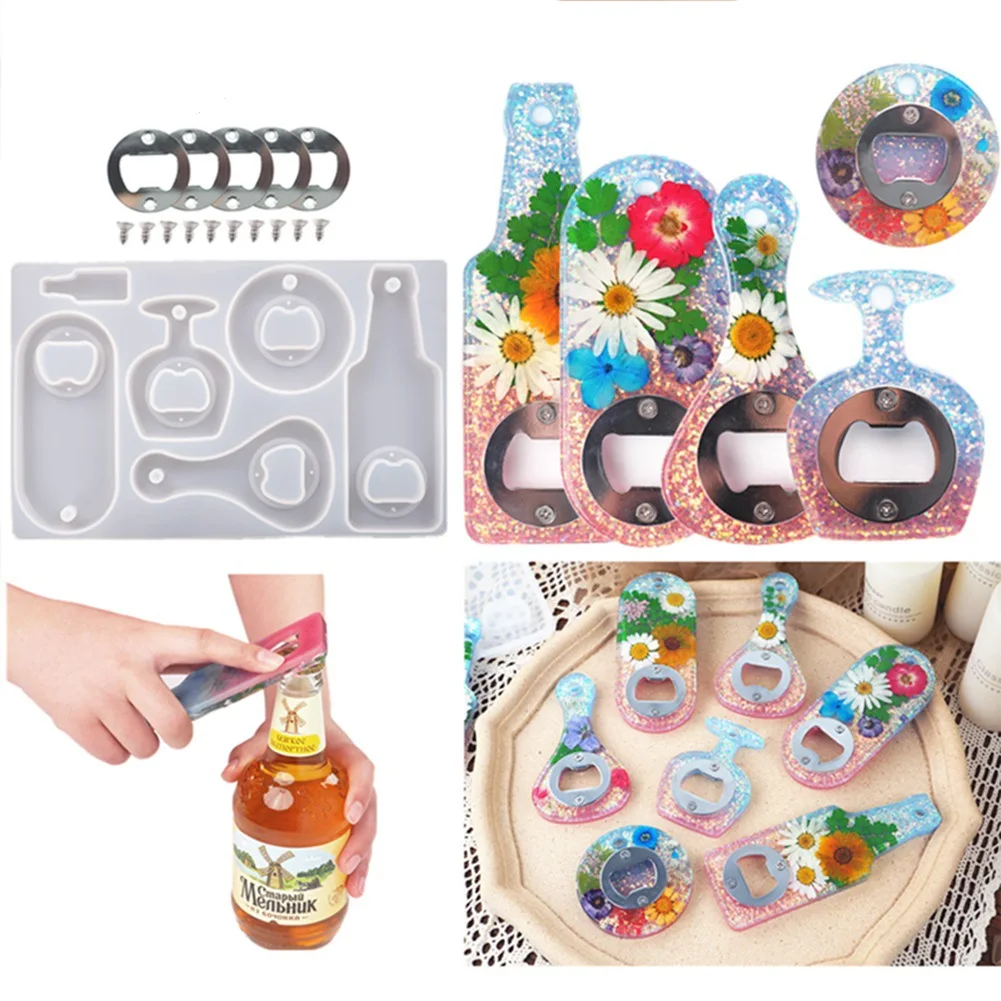 DIY Crystal Epoxy Beer Wrench Bottle Opener Epoxy Mold Beer Wrench Bottle Opener Accessories Accessory Set Silicone Mold 
DIY Crystal Epoxy Beer Wrench Bottle Opener Epoxy Mold Beer Wrench Bottle Opener Accessories Accessory Set Silicone Mold