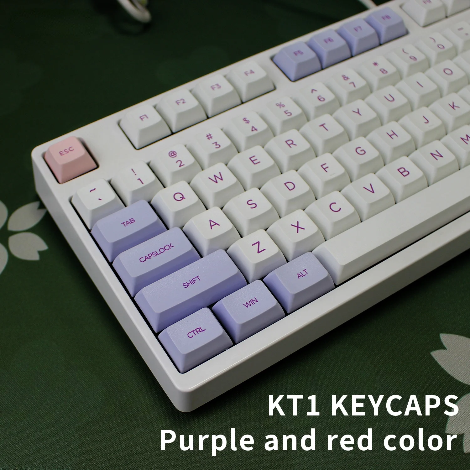 white and purple color profile keycap 108 dye sublimated Filco/DUCK/Ikbc MX switch mechanical keyboard keycap
white and purple color profile keycap 108 dye sublimated Filco/DUCK/Ikbc MX switch mechanical keyboard keycap