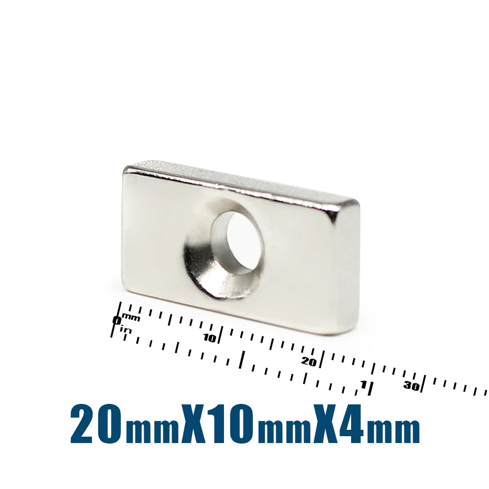 2/5/10/20/50PCS 20x10x4-4mm Quadrate Countersunk Neodymium Magnet Hole 4mm 20x10x4-4 Block Strong Powerful Magnets 20*10*4-4 
2/5/10/20/50PCS 20x10x4-4mm Quadrate Countersunk Neodymium Magnet Hole 4mm 20x10x4-4 Block Strong Powerful Magnets 20*10*4-4