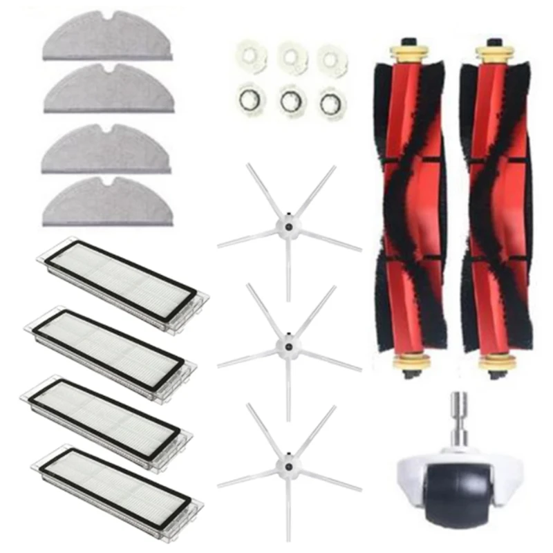 Аксессуары для пылесоса Xiaomi Roborock S6, S60, S65, S5 MAX, T6, аксессуары для уборки, фильтр, основная щетка, ткань для швабры
Аксессуары для пылесоса Xiaomi Roborock S6, S60, S65, S5 MAX, T6, аксессуары для уборки, фильтр, основная щетка, ткань для швабры