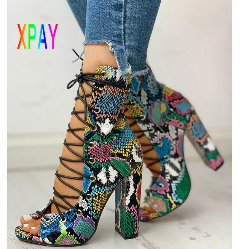 XPAY2021 Summer New Nightclub Snake Print Platform High Heels Women Fashion High Heels 10cm Platform Sandals Party Wedding Shoes
XPAY2021 Summer New Nightclub Snake Print Platform High Heels Women Fashion High Heels 10cm Platform Sandals Party Wedding Shoes