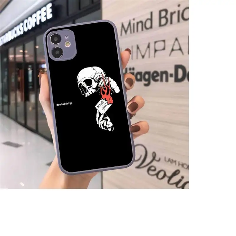 horror cool Skull Skeleton Phone Case Matte Transparent for iPhone 7 8 11 12 s mini pro X XS XR MAX Plus cover funda
horror cool Skull Skeleton Phone Case Matte Transparent for iPhone 7 8 11 12 s mini pro X XS XR MAX Plus cover funda