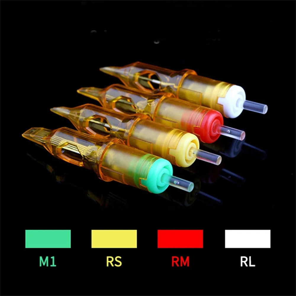 20Pcs Cartridge Tattoo Needles RL RS RM M1 Professional Disposable Semi-Permanent Eyebrow Lip Makeup Needles for Tattoo Machine
20Pcs Cartridge Tattoo Needles RL RS RM M1 Professional Disposable Semi-Permanent Eyebrow Lip Makeup Needles for Tattoo Machine