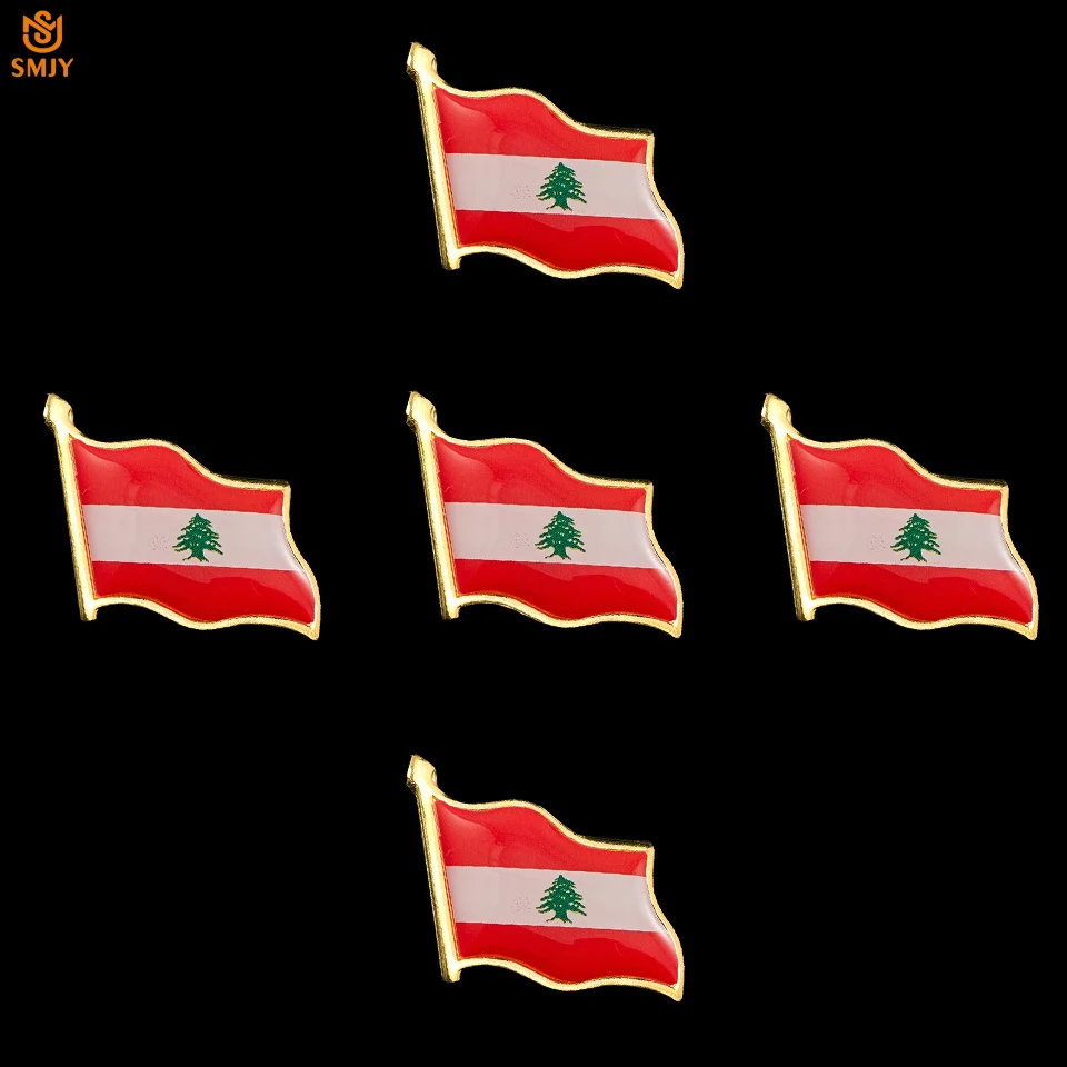 5Pcs Lebanese Republic National Flag Brooch Patriotism Suit Denim Jacket Enamel Custom Pins Banner Brooch Badge&Accessories
5Pcs Lebanese Republic National Flag Brooch Patriotism Suit Denim Jacket Enamel Custom Pins Banner Brooch Badge&Accessories