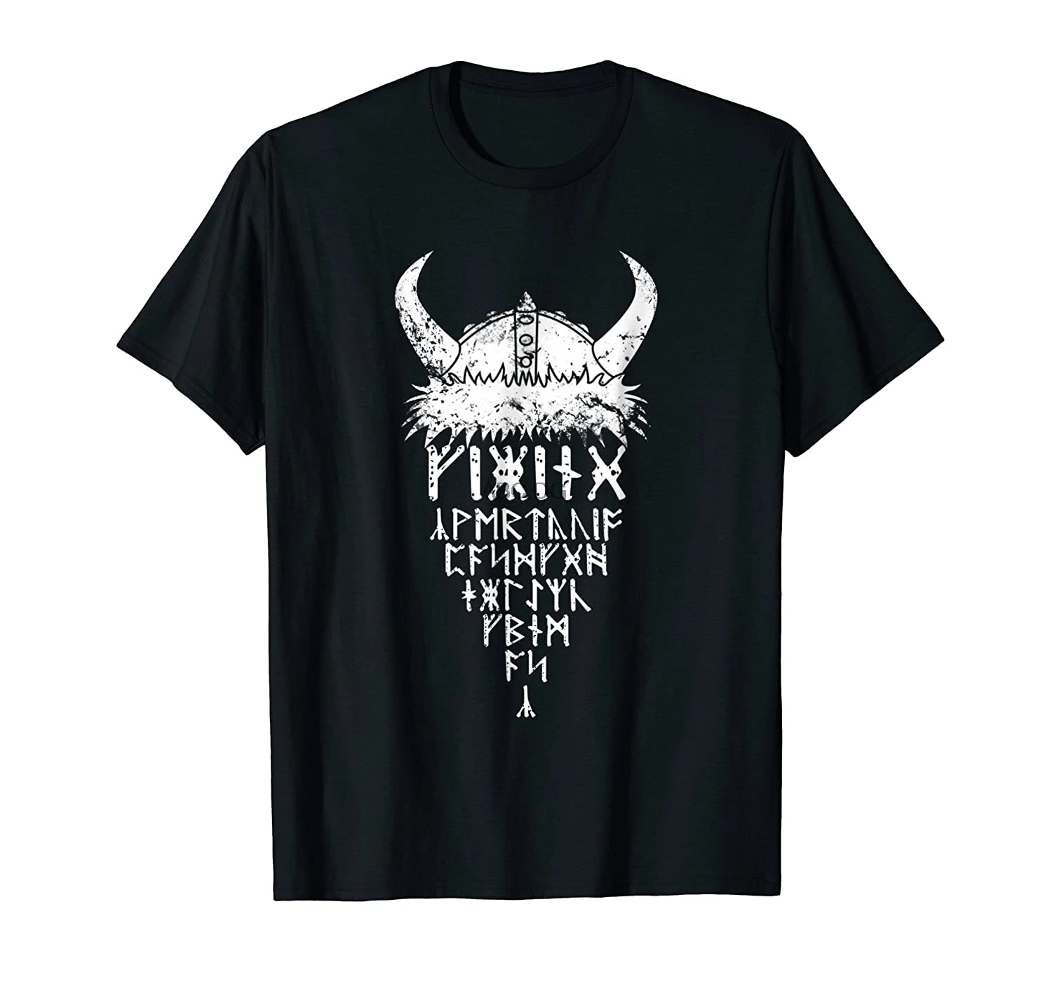 Викинги шлем Для мужчин футболки с рисунками из мультфильмов Viking Thor рубашка