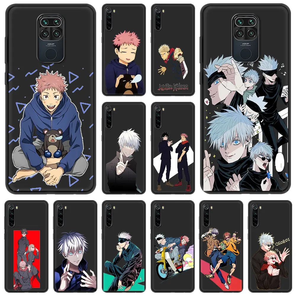 Phone Case for Xiaomi Redmi Note 9S 8 8T 9 Pro 6 7 K30 Pro 6A 7A 8A 9A 9C Silicon Black Shell Cover Anime jujutsu kaisen
Phone Case for Xiaomi Redmi Note 9S 8 8T 9 Pro 6 7 K30 Pro 6A 7A 8A 9A 9C Silicon Black Shell Cover Anime jujutsu kaisen