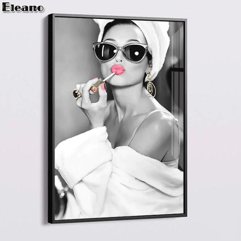 Black and white Sexy canvas print Retro luxury art poster and Prints abstract art Modern pop aesthetic room decor Painting
Black and white Sexy canvas print Retro luxury art poster and Prints abstract art Modern pop aesthetic room decor Painting