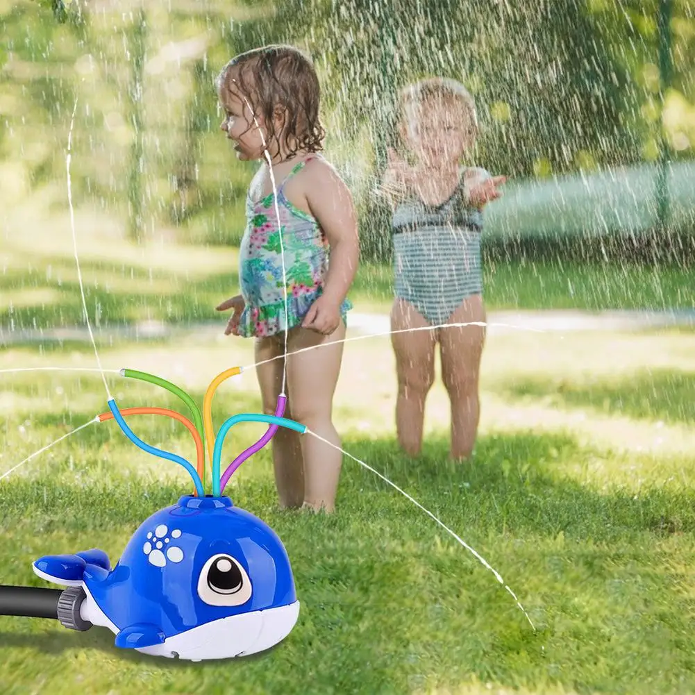 Sprinkler for Kids Water Play Spinning Whale Toy Beach Lawn Outdoor Flower Spinning Sprinkler Toys Spray Sprinkler for Summer
Sprinkler for Kids Water Play Spinning Whale Toy Beach Lawn Outdoor Flower Spinning Sprinkler Toys Spray Sprinkler for Summer
