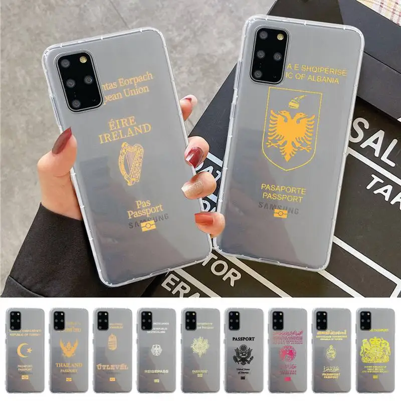 Fashion Passport Phone Case For Samsung A 10 20 30 50s 70 51 52 71 4g 12 31 21 31 S 20 21 plus Ultra
Fashion Passport Phone Case For Samsung A 10 20 30 50s 70 51 52 71 4g 12 31 21 31 S 20 21 plus Ultra