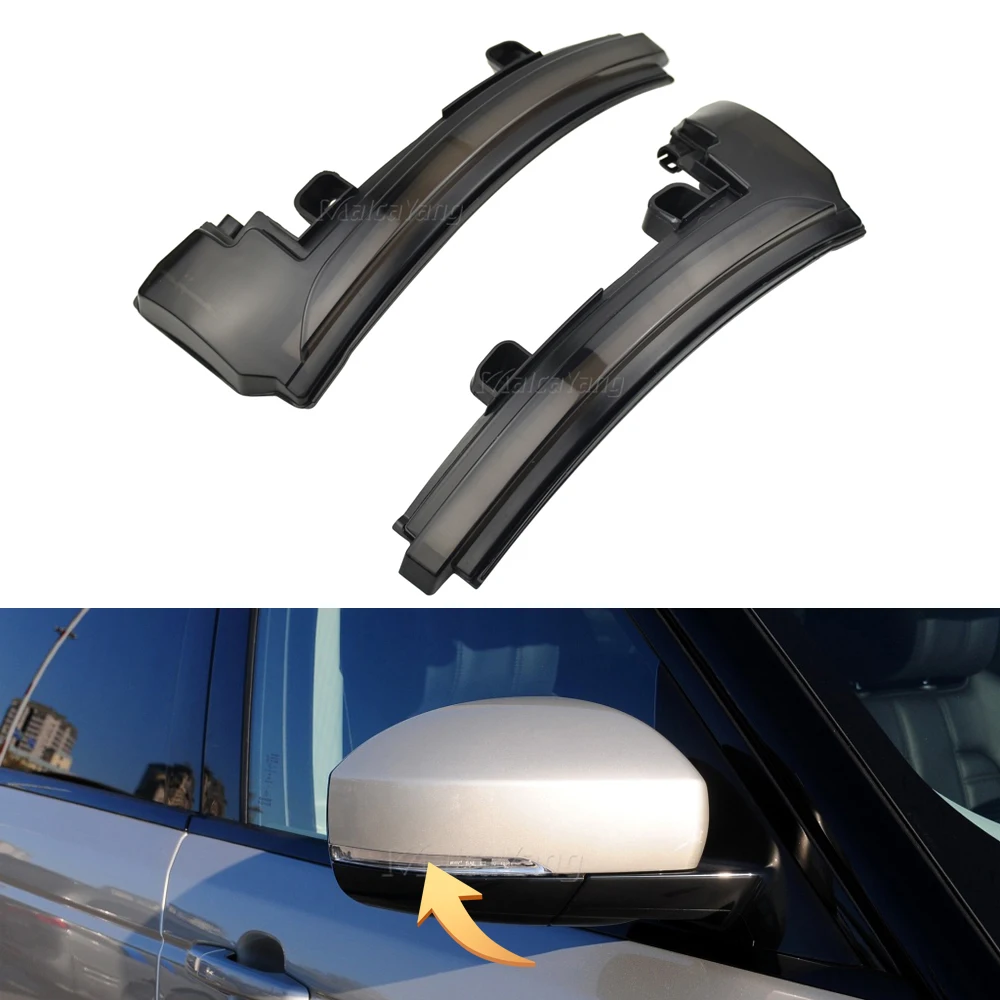 Pair LED Dynamic Side Mirror Indicator Light Turn Signal Lamp for Land Rover Evoque Discovery Sport LR4 Range MK IV 2013-2018
Pair LED Dynamic Side Mirror Indicator Light Turn Signal Lamp for Land Rover Evoque Discovery Sport LR4 Range MK IV 2013-2018