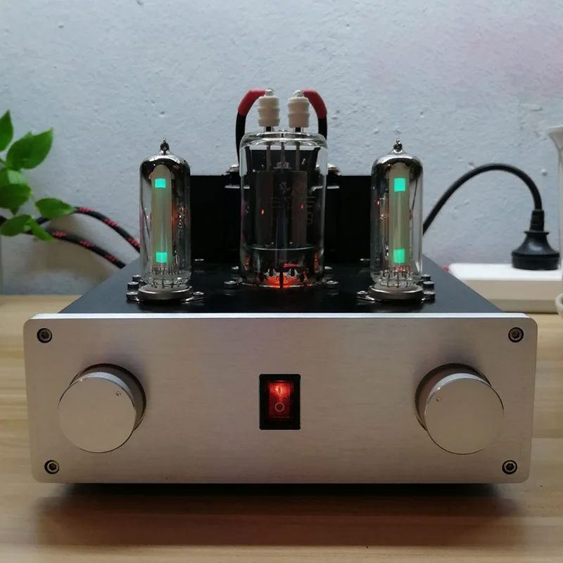 6E2+6N2+FU19 Single-ended Class A Tube Power Amplifier, 4.5W+4.5W HIFI Fever Grade Tube Amplifier Or DIY Kit
6E2+6N2+FU19 Single-ended Class A Tube Power Amplifier, 4.5W+4.5W HIFI Fever Grade Tube Amplifier Or DIY Kit