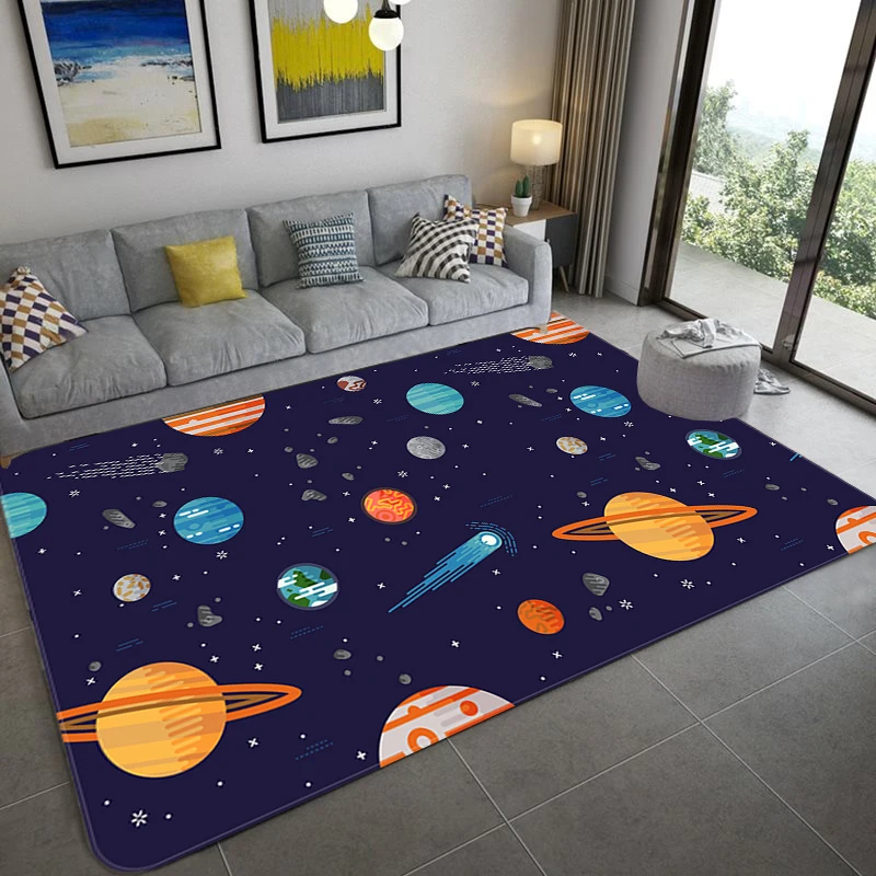 Cartoon Space Universe Planet Carpet Children Soft Flannel Kids Play Mat Boys Girl Room Mat Bedroom Bedside Carpet Floor Rug
Cartoon Space Universe Planet Carpet Children Soft Flannel Kids Play Mat Boys Girl Room Mat Bedroom Bedside Carpet Floor Rug