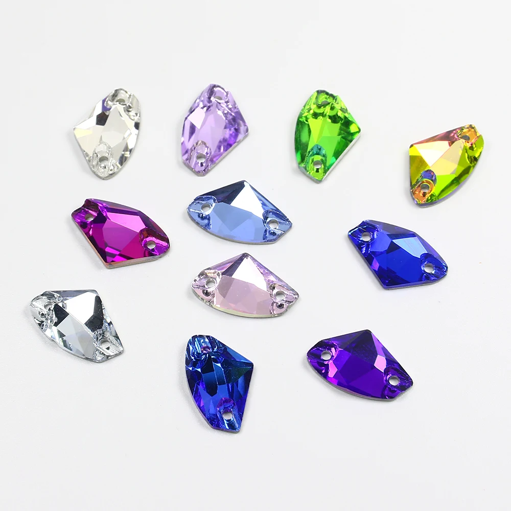 Sewing Accessories AB K5 Glass Sew On Rhinestone Glitter Galactic Rhinestones For Clothes Wedding Dress 14*9mm 19*12mm 27*16mm
Sewing Accessories AB K5 Glass Sew On Rhinestone Glitter Galactic Rhinestones For Clothes Wedding Dress 14*9mm 19*12mm 27*16mm