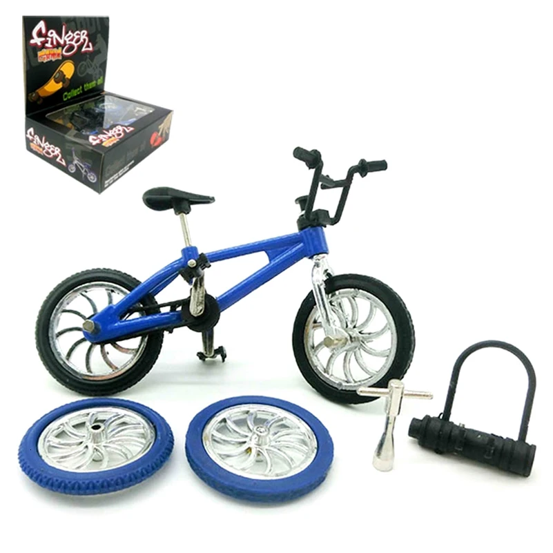 

Миниатюрный набор из сплава для BMX велосипеда Flick Trix, пальцевые велосипеды, игрушечные инструменты для BMX, модель велосипеда, TechDeck, гаджеты, н...