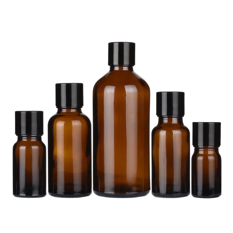 5ml -100ml Empty Brown Glass Perfume Essential Oil Vials Black Aluminum Lid Cosmetic Essence Packaging Refillable Bottle
5ml -100ml Empty Brown Glass Perfume Essential Oil Vials Black Aluminum Lid Cosmetic Essence Packaging Refillable Bottle