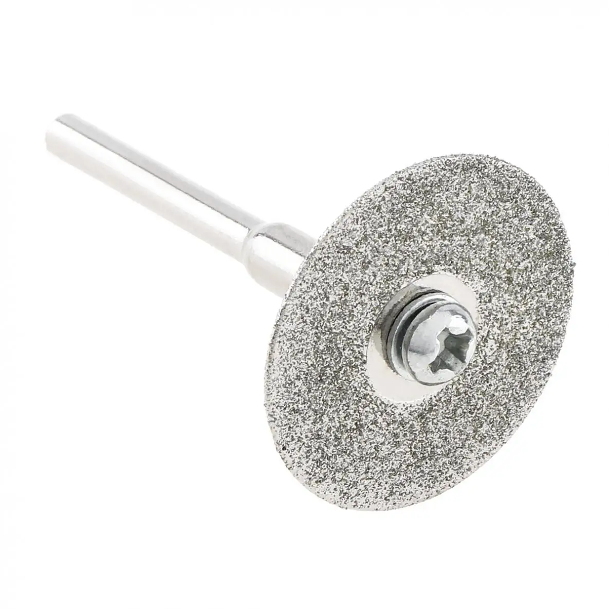 10pcs / Set 20mm/22mm/25mm/35mm/50mm Diamond Cutting Discs Saw Blade with 2pcs 3mm Diameter Fixed Rod for Cutting Glass Metal
10pcs / Set 20mm/22mm/25mm/35mm/50mm Diamond Cutting Discs Saw Blade with 2pcs 3mm Diameter Fixed Rod for Cutting Glass Metal