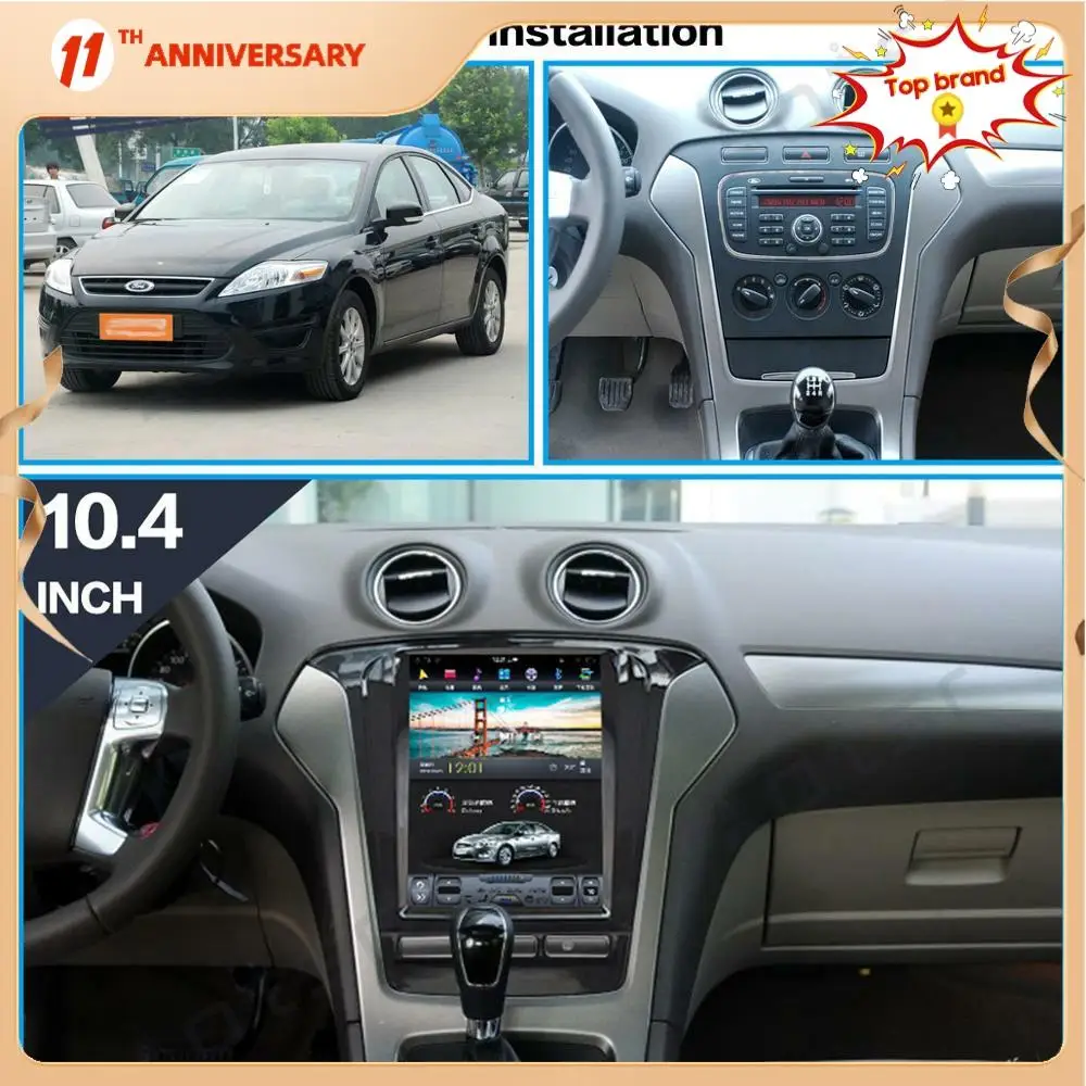 Автомобильный мультимедийный плеер для Ford Mondeo MK4 2011 + Android 9,0 сенсорный экран Tesla PX6 4G + 64 Гб GPS навигация DSP + Carplay
Автомобильный мультимедийный плеер для Ford Mondeo MK4 2011 + Android 9,0 сенсорный экран Tesla PX6 4G + 64 Гб GPS навигация DSP + Carplay