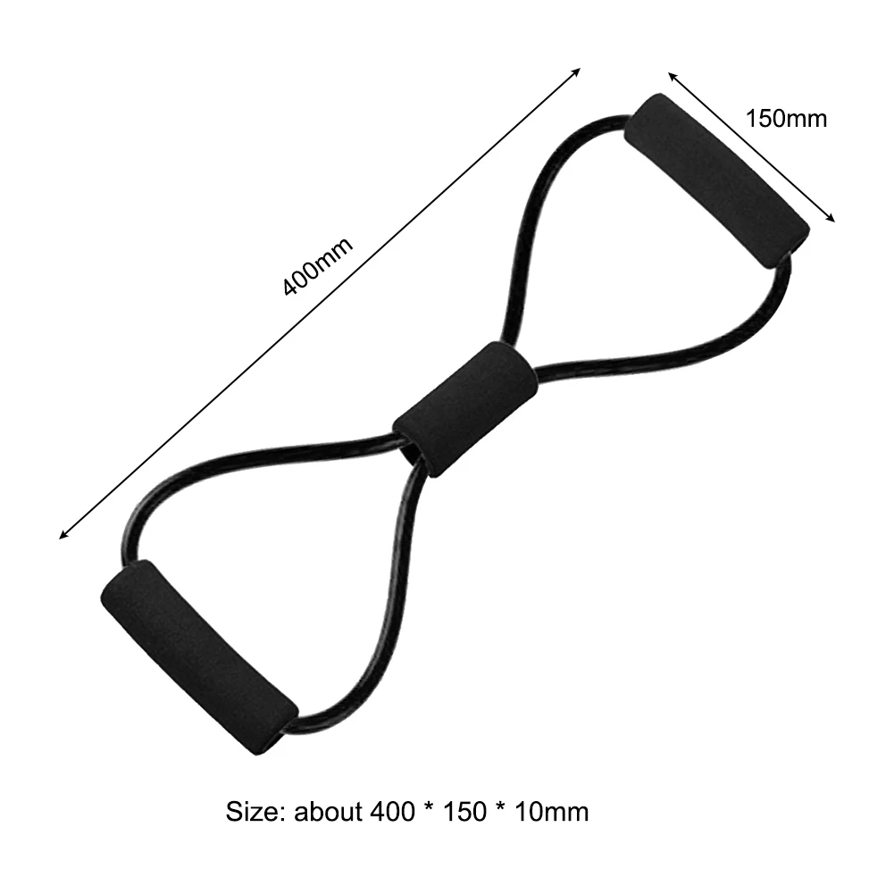 Yoga Resistance Exercise Bands Gym Fitness Equipment Pull Rope 8 Word Chest Expander Elastic Muscle Training Tubing Tension Rope
Yoga Resistance Exercise Bands Gym Fitness Equipment Pull Rope 8 Word Chest Expander Elastic Muscle Training Tubing Tension Rope