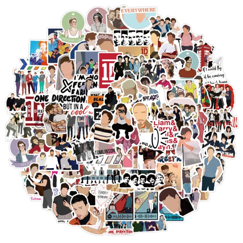 100pcs OneDirection Band Graffiti Waterproof Skateboard Travel Suitcase Phone Laptop Luggage Stickers Cute Kids Girl Toys
100pcs OneDirection Band Graffiti Waterproof Skateboard Travel Suitcase Phone Laptop Luggage Stickers Cute Kids Girl Toys