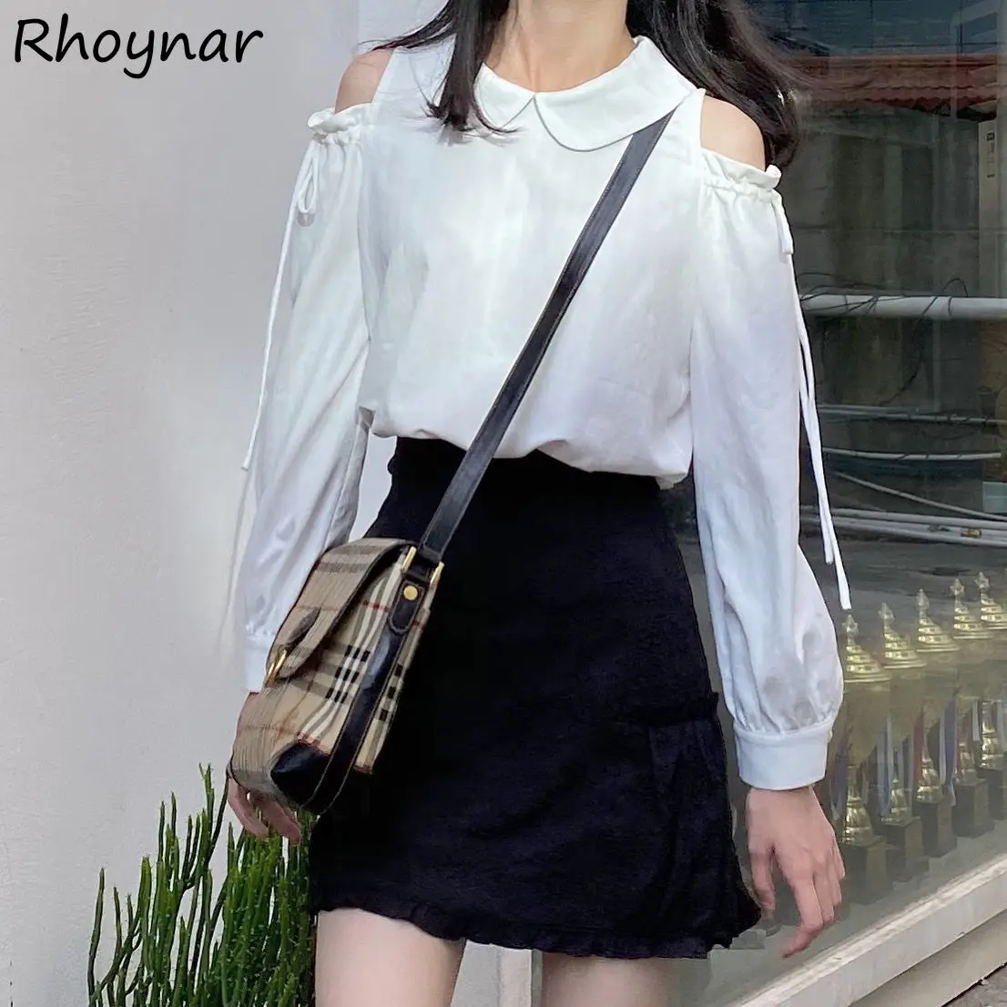 Blouse Women Design Off Shoulder All-match Popular Stylish Tender Harajuku Elegant Simple Newest Vintage Streetwear Preppy Style
Blouse Women Design Off Shoulder All-match Popular Stylish Tender Harajuku Elegant Simple Newest Vintage Streetwear Preppy Style