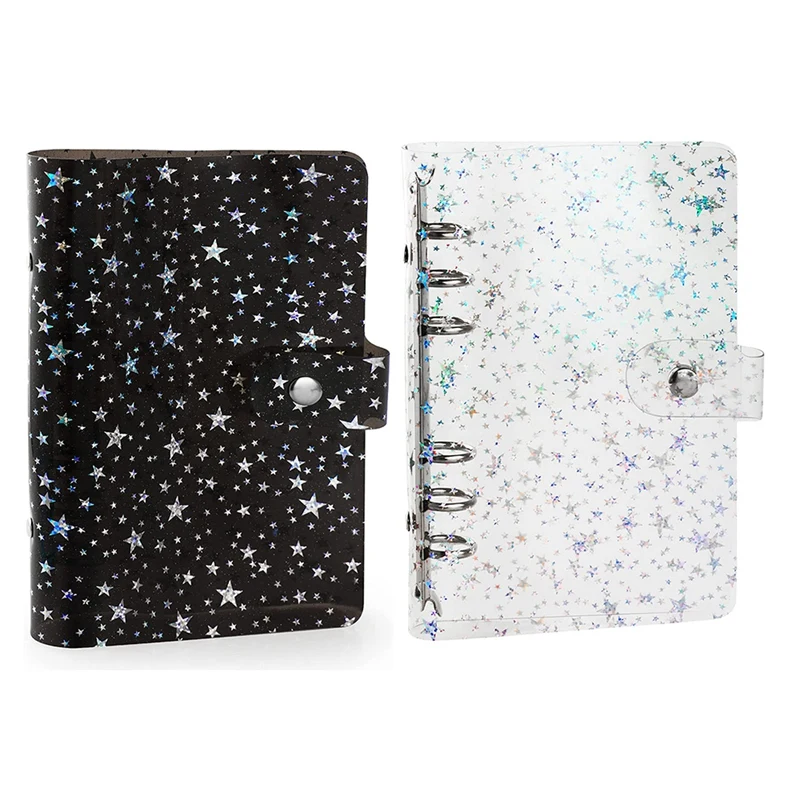 11Pcs A6 Budget Binder PVC 6 Ring Refillable Binder Cover with 9 Binder Pockets/1 Binder Card / 1 Label
11Pcs A6 Budget Binder PVC 6 Ring Refillable Binder Cover with 9 Binder Pockets/1 Binder Card / 1 Label