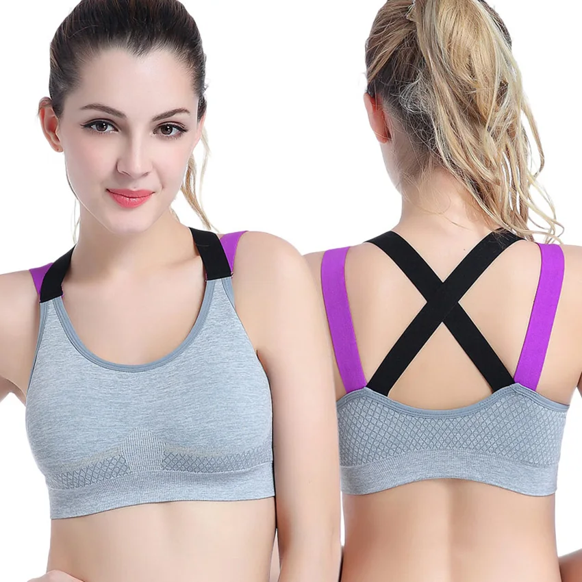 JESSIC Sexy Sports Bra Top for Fitness Women Push Up Cross Straps Yoga Running Gym Femme Active Wear Padded Underwear Crop Tops
JESSIC Sexy Sports Bra Top for Fitness Women Push Up Cross Straps Yoga Running Gym Femme Active Wear Padded Underwear Crop Tops