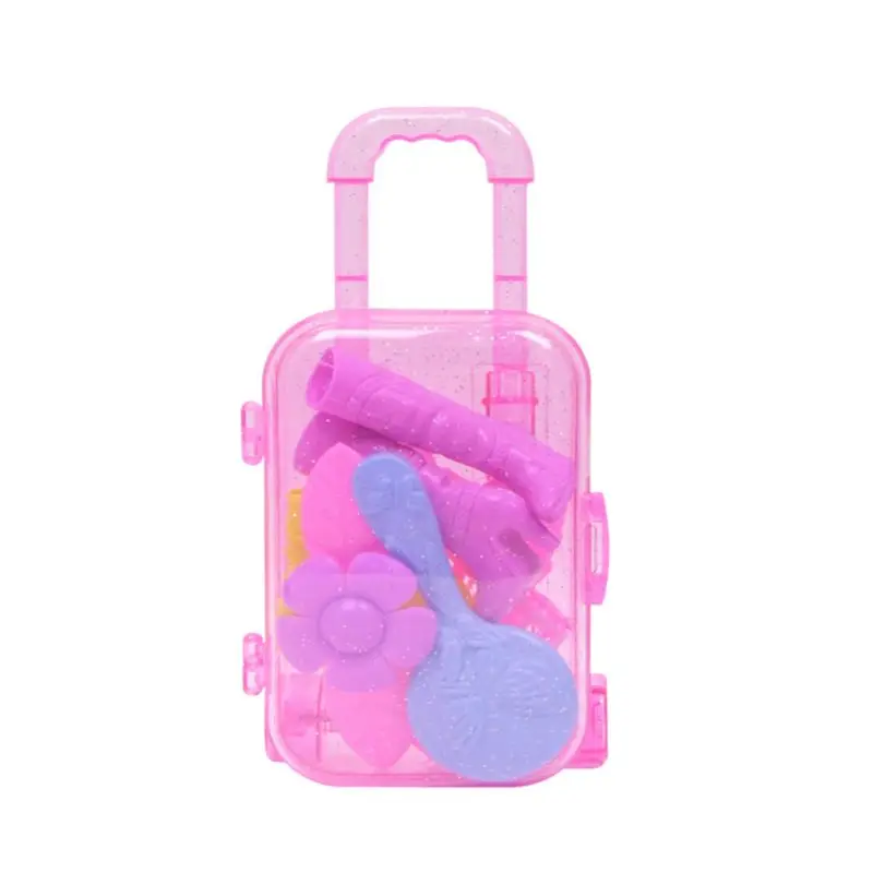 1Set Plastic Flight Attendant Doll with Travel Luggage Pretend Play Toy Kit for Kids Girls Early Education Simulation Toy Gifts 
1Set Plastic Flight Attendant Doll with Travel Luggage Pretend Play Toy Kit for Kids Girls Early Education Simulation Toy Gifts