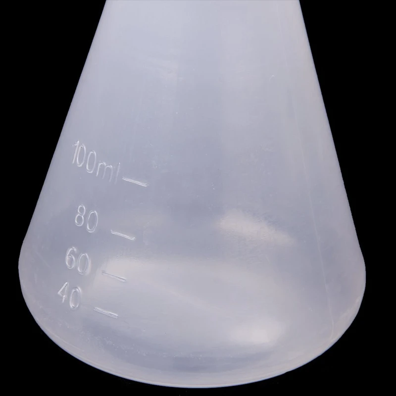 Erlenmeyer flask for Chemistry Laboratory Plastic Transparent - 100ml.
Erlenmeyer flask for Chemistry Laboratory Plastic Transparent - 100ml.