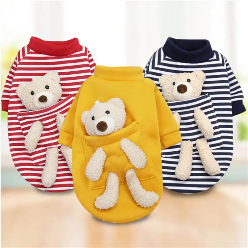 Warm pet dog cat comfortable clothes chihuahua shirt coat with pocket doll for small dogs puppy York clothing french bulldog
Warm pet dog cat comfortable clothes chihuahua shirt coat with pocket doll for small dogs puppy York clothing french bulldog