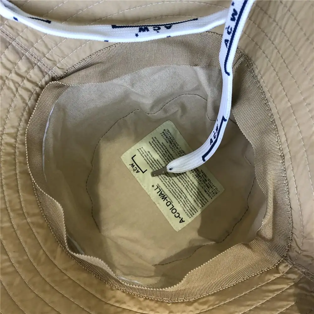 Bucket Hats Men Women Long ACW Logo Drawstring Caps 1:1 High Quality A COLD WALL* Cap Inside Tag ACW Hats
Bucket Hats Men Women Long ACW Logo Drawstring Caps 1:1 High Quality A COLD WALL* Cap Inside Tag ACW Hats