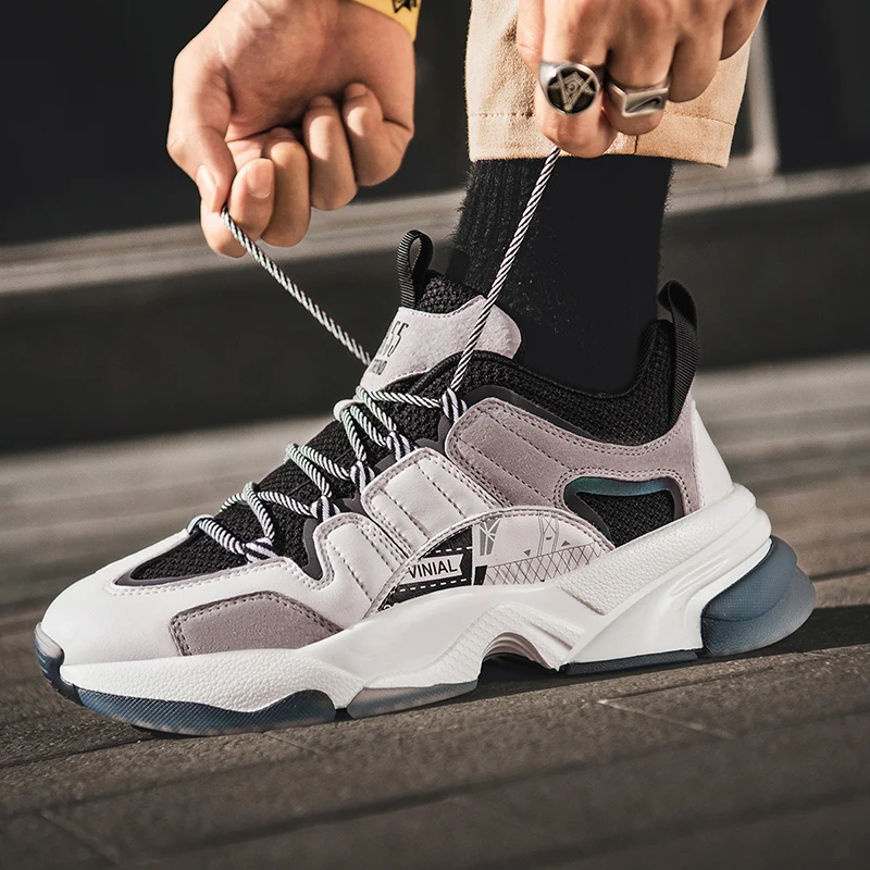 Classic Men Platform High-top Sneakers All-match Student Casual Breathable Outdoor Trend Men's Walking Shoes Joker simple
Classic Men Platform High-top Sneakers All-match Student Casual Breathable Outdoor Trend Men's Walking Shoes Joker simple