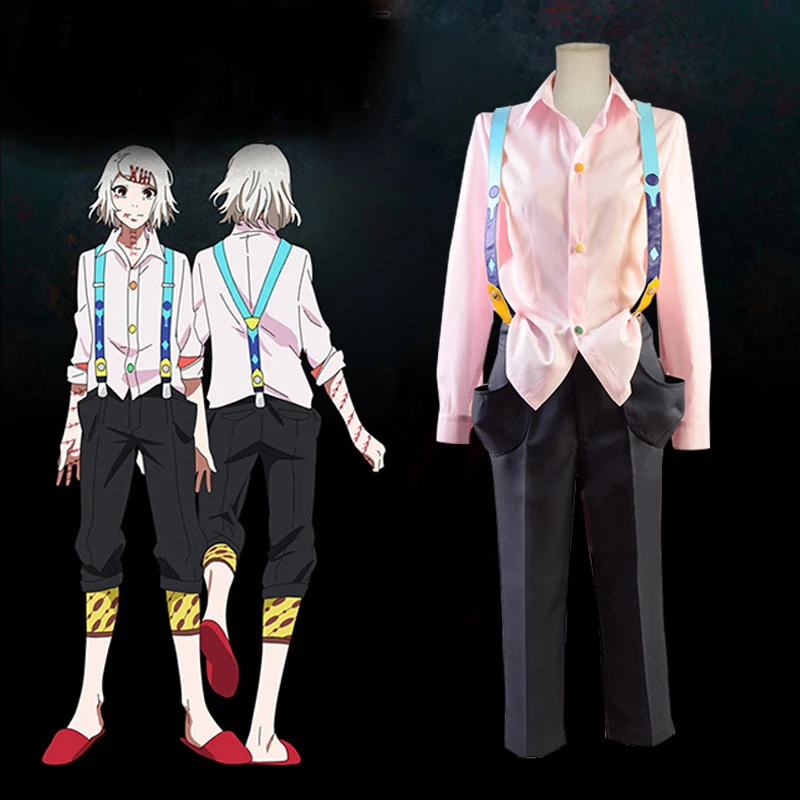 Anime Costume Tokyo Ghoul Suzuya Juzo Cosplay Costumes Rei Adults Free Hairpin Uniform Halloween Carnival Custom Made
Anime Costume Tokyo Ghoul Suzuya Juzo Cosplay Costumes Rei Adults Free Hairpin Uniform Halloween Carnival Custom Made