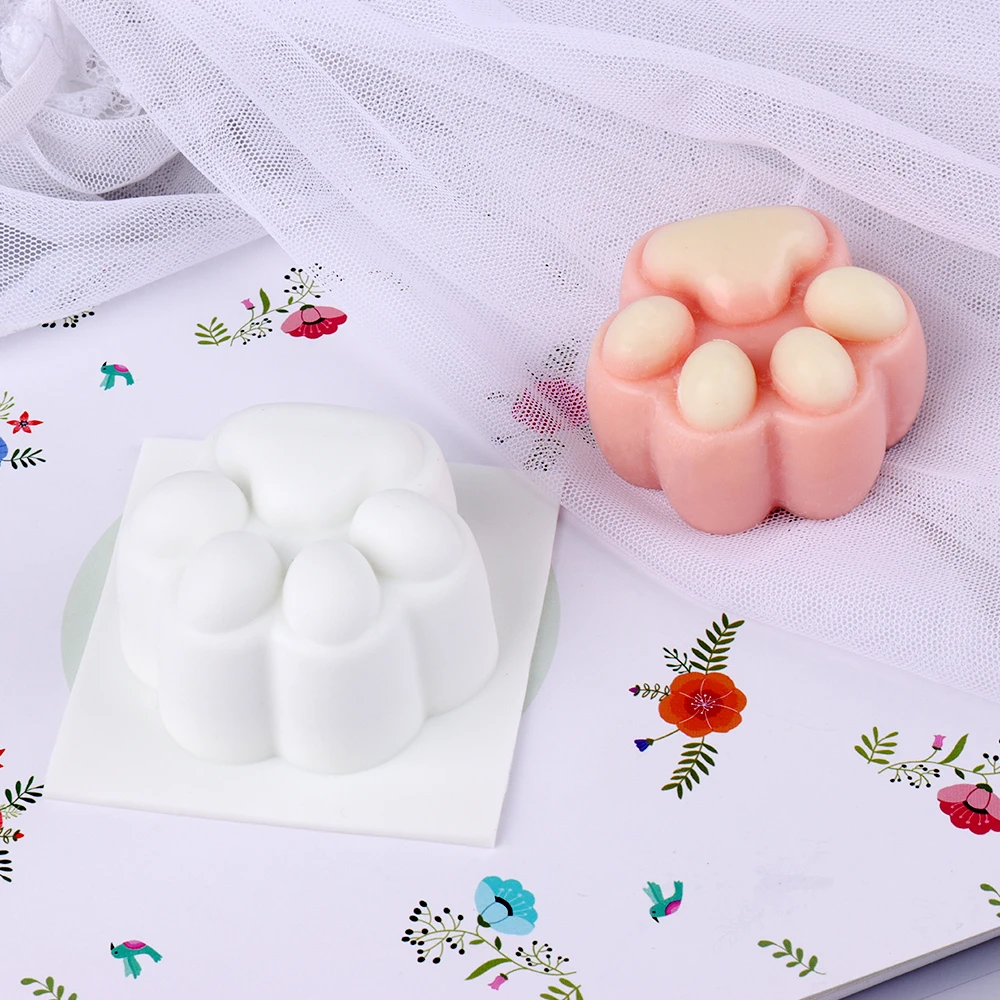 1pcs Lovely cat Paw Silicone Soap Mold for Massage Therapy Bar Soap Making Tools DIY Homemade Spa Soaps Mould Silicone Soap Form
1pcs Lovely cat Paw Silicone Soap Mold for Massage Therapy Bar Soap Making Tools DIY Homemade Spa Soaps Mould Silicone Soap Form