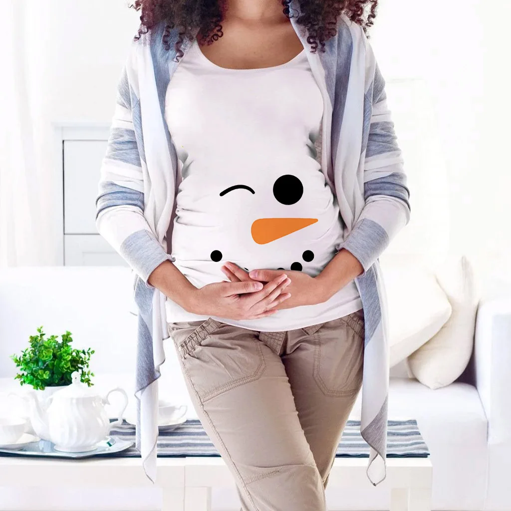 Short sleeve maternity t-shirt Christmas printed pregnancy tee summer top for pregnant women maternity shirts funny plus size
Short sleeve maternity t-shirt Christmas printed pregnancy tee summer top for pregnant women maternity shirts funny plus size