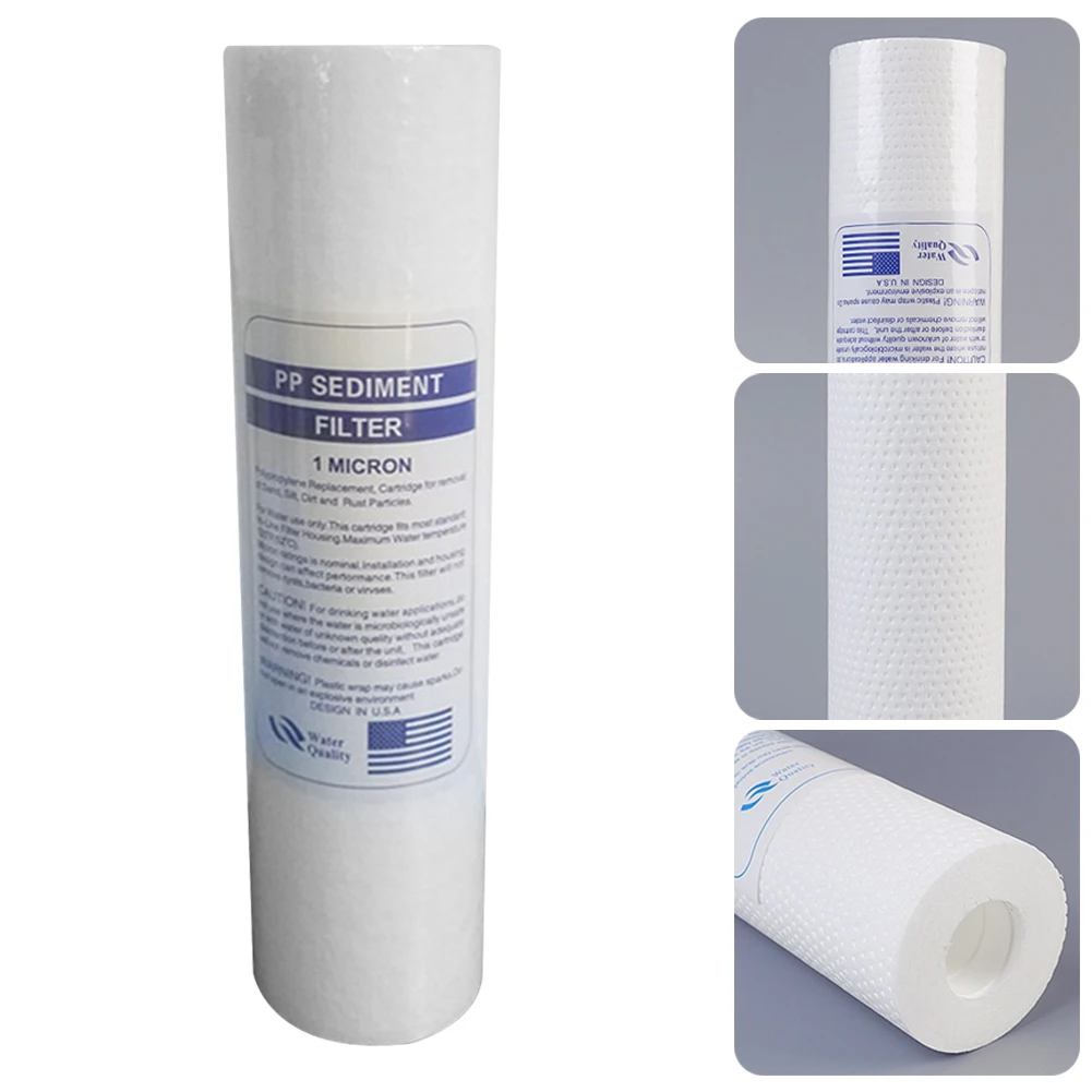 Hot 1/5 Micron PP Sediment Water Filter Replacement Cartridge for Water Purification 6.2*6.2*25.4 cm Excellent Adsorption effect
Hot 1/5 Micron PP Sediment Water Filter Replacement Cartridge for Water Purification 6.2*6.2*25.4 cm Excellent Adsorption effect